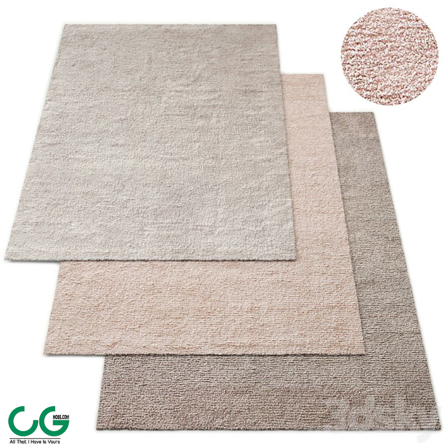Plush Performance Handwoven Shag Rug RH Baby and Child Collection